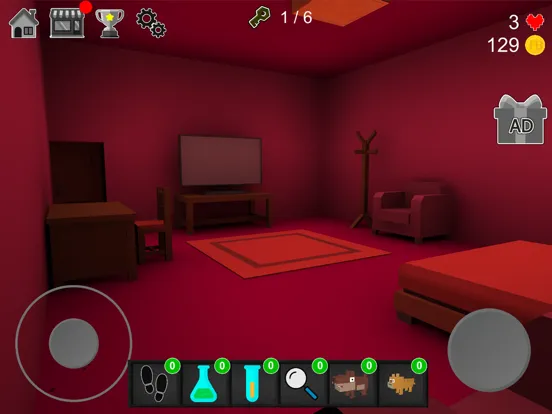 Horror In The Pink House iPad  스크린샷