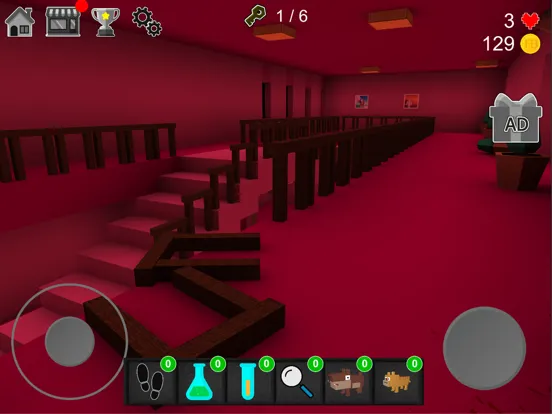 Horror In The Pink House iPad  스크린샷