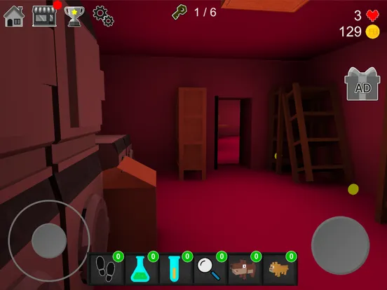 Horror In The Pink House iPad  스크린샷
