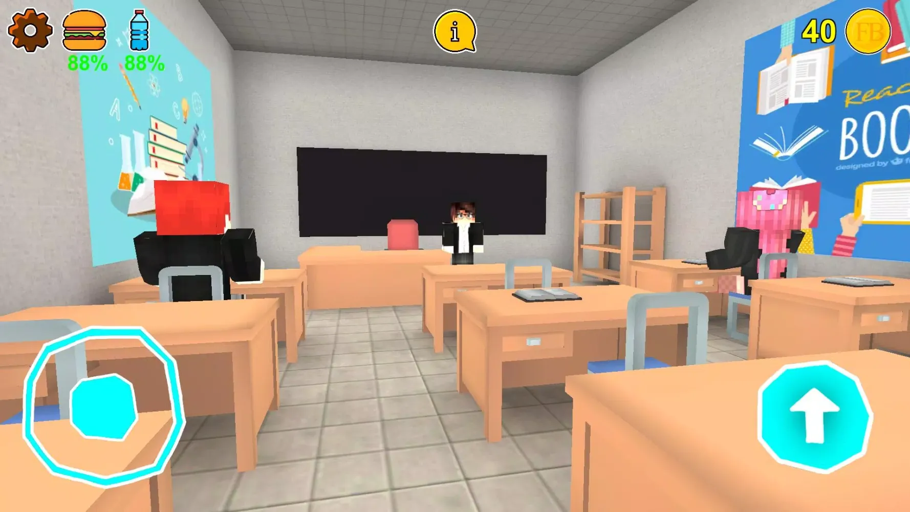 School and Neighborhood Game Screenshots