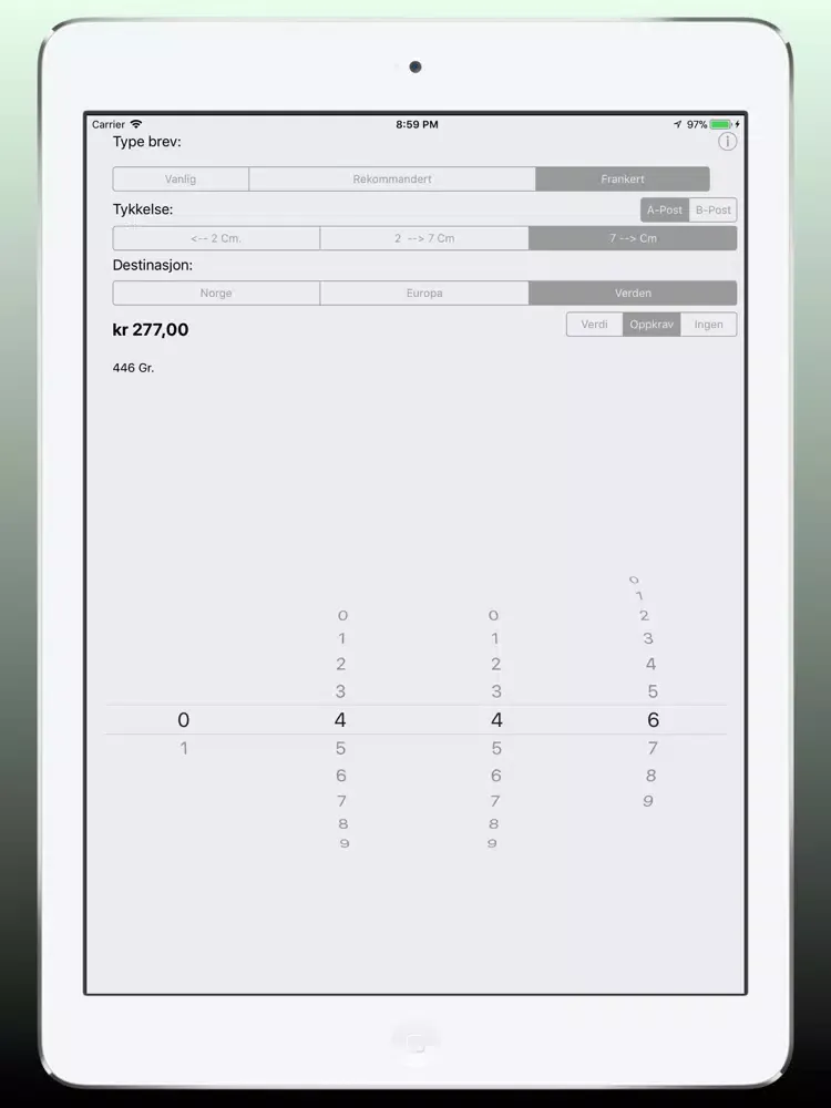 PortoKalk iPad 应用截图