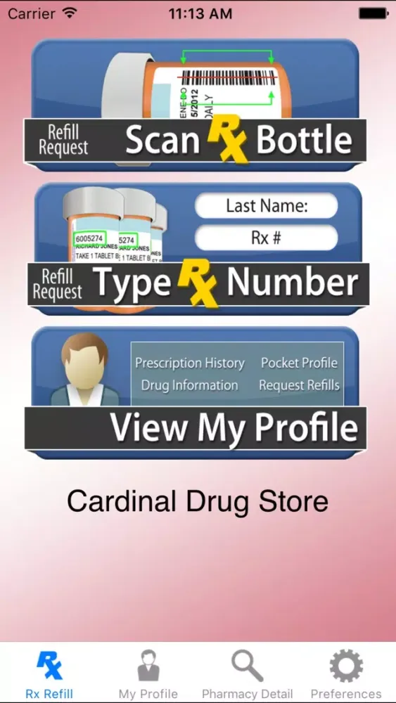 Cardinal Rx 스크린샷