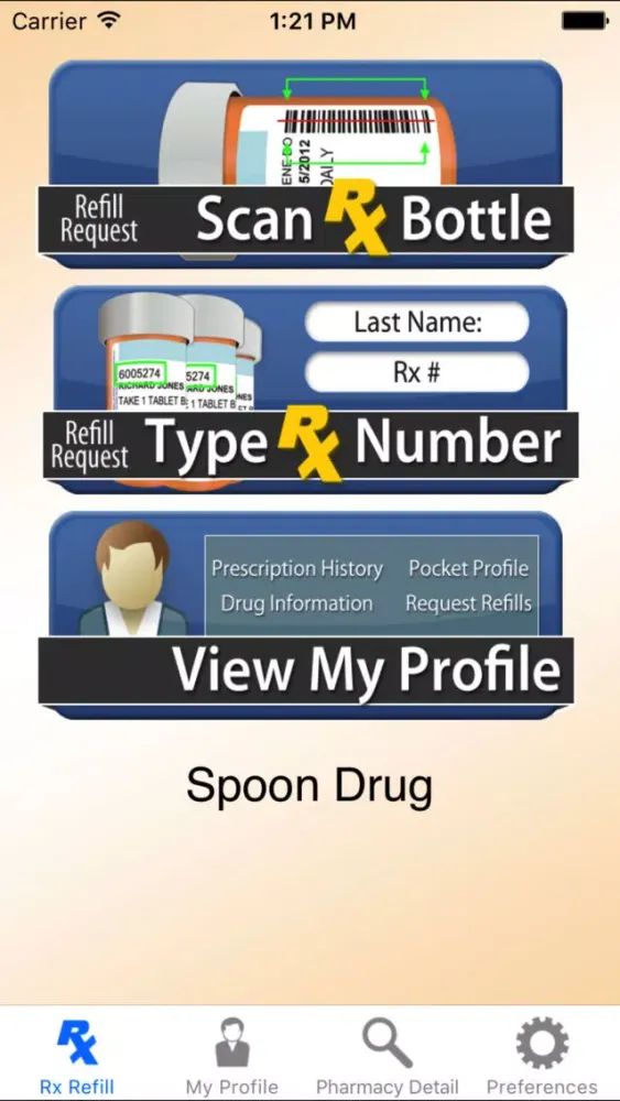Spoon Rx سکرین شاٹس