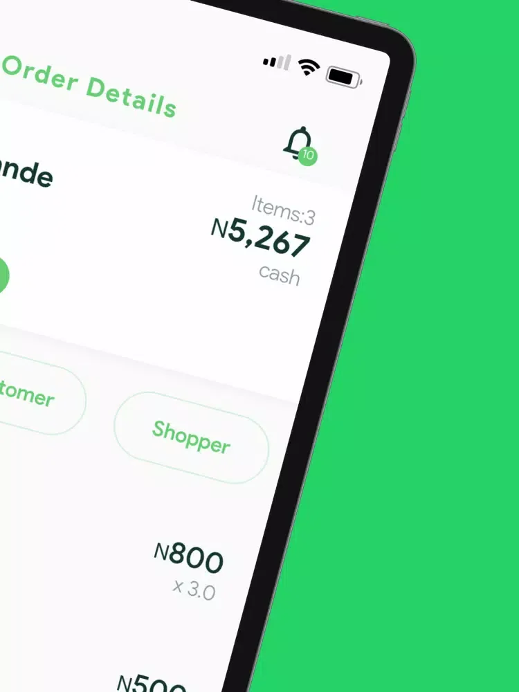 ภาพหน้าจอของ My Shopbuddy Manager App iPad 