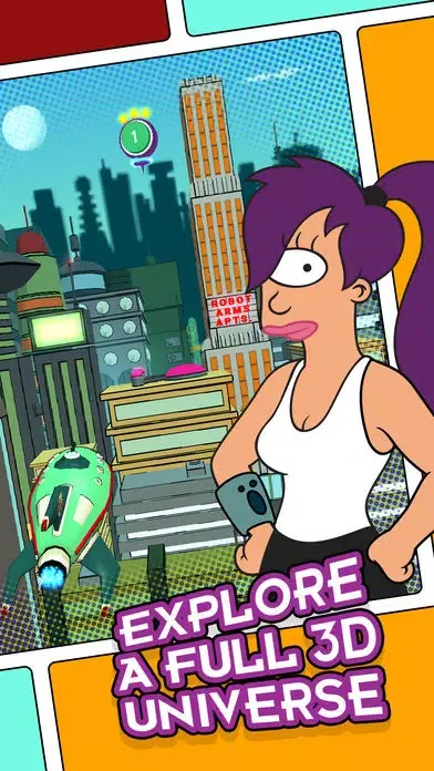 Futurama: Game of Drones Screenshots