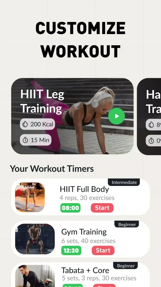HIIT • Workouts & Timer应用截图