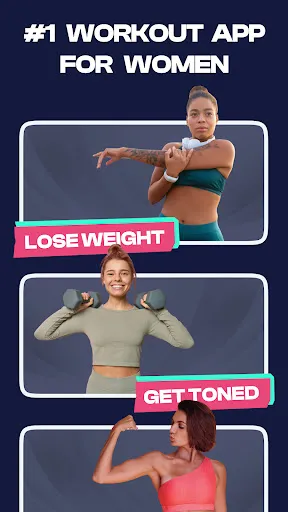 Workout for Women: Fit & Sweat Screenshots