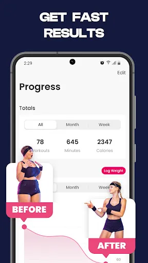 Workout for Women: Fit & Sweat Screenshots