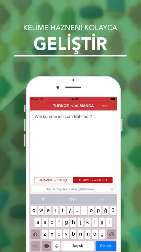 ภาพหน้าจอของ Almanca - Türkçe Sözlük & Çeviri