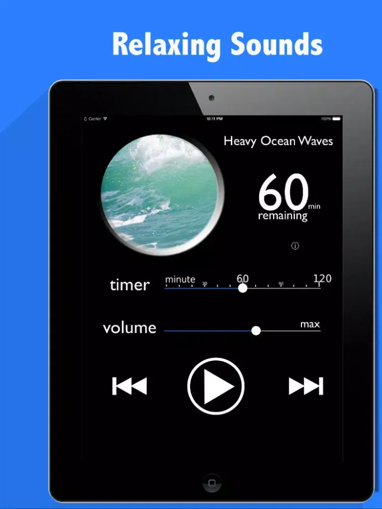 Captures d'écran de Rain - Meditate, Sleep, Relax iPad 
