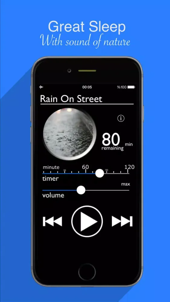 Captures d'écran de Rain - Meditate, Sleep, Relax