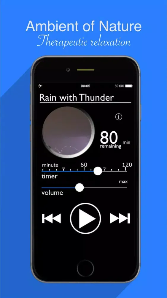 Captures d'écran de Rain - Meditate, Sleep, Relax