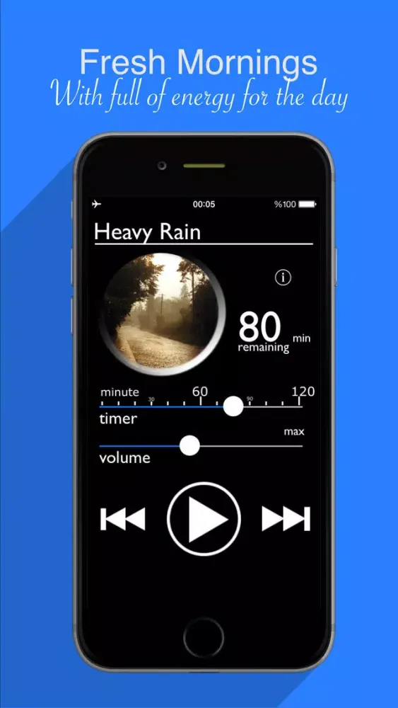 Captures d'écran de Rain - Meditate, Sleep, Relax