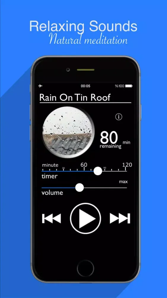 Captures d'écran de Rain - Meditate, Sleep, Relax