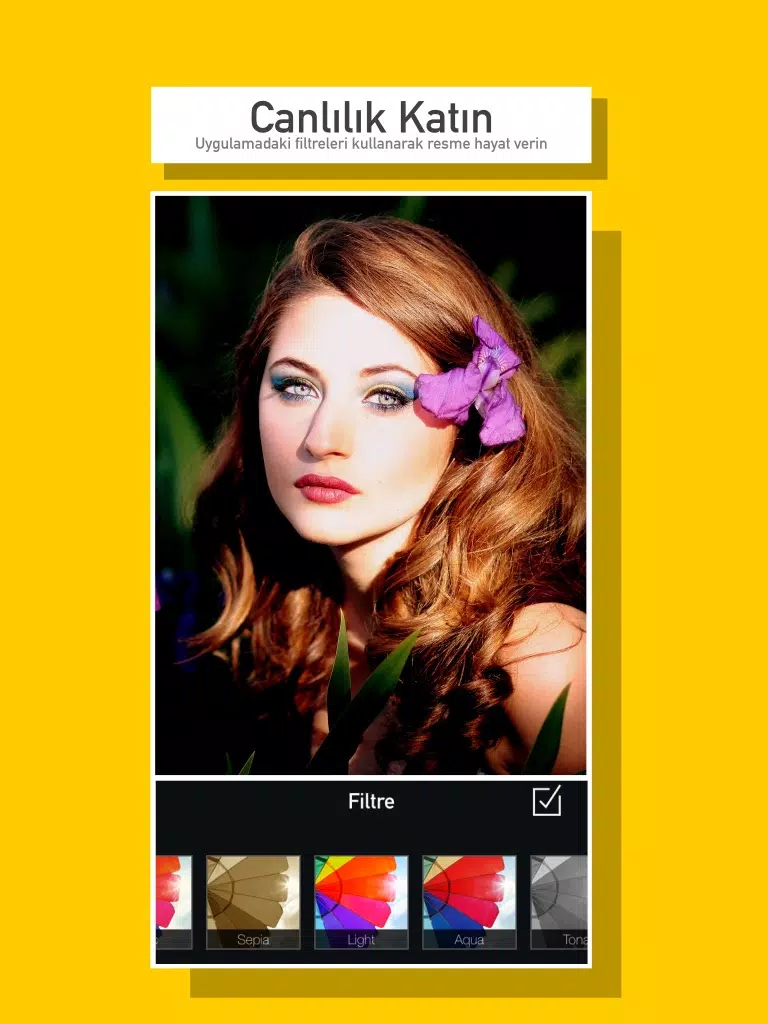 Ảnh chụp màn hình của Fotoğraf Düzenleme iPad 