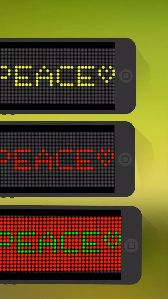 iLED - Scrolling LED Banner Screenshots