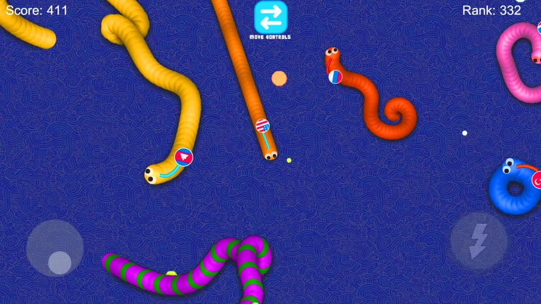 Worms Snake Zone Battle .io Screenshots