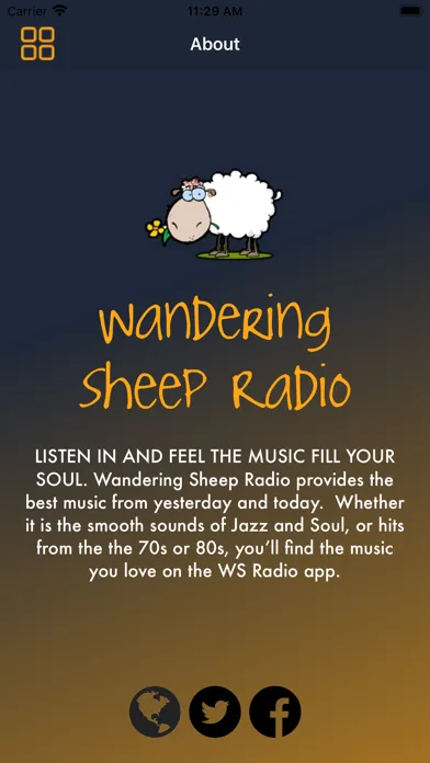 Wandering Sheep Radio Screenshots