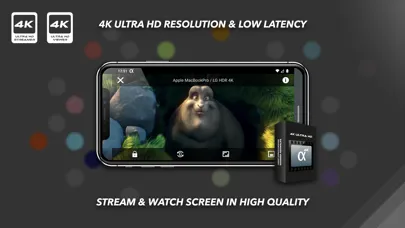 تصاویر alfacast x video screen mirror