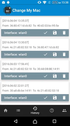 Change My MAC - Spoof Wifi MAC Screenshots