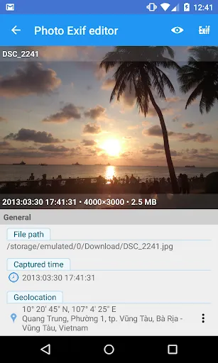 Photo Exif Editor - Metadata Screenshots