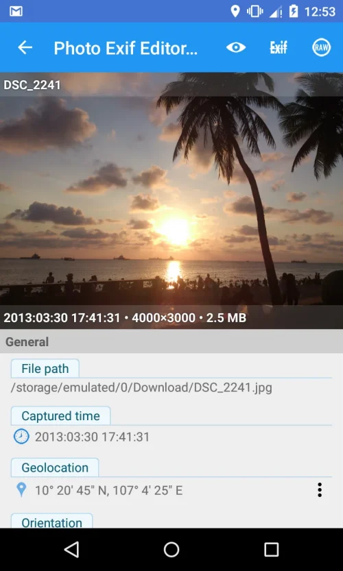 Photo Exif Editor Pro-screenshot-4