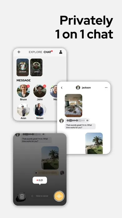 Vibing: Check Vibe, Start Date Screenshots