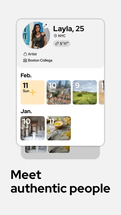 Vibing: Check Vibe, Start Date Screenshots