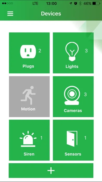 Capturas de tela do Simple Home