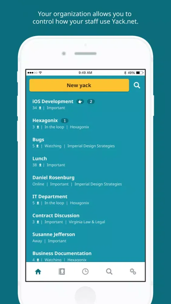 Yack.net - Transcribe Calls سکرین شاٹس