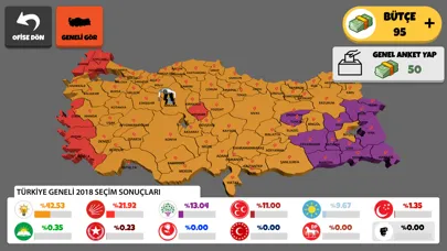 Capturas de pantalla de Seçim Oyunu Partiler Yarışıyor