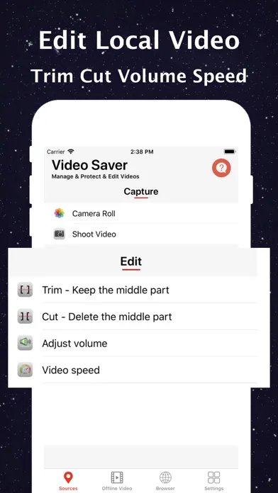 Video Saver - Edit Manager Screenshots