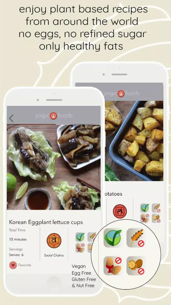 Yogicfoods - Global recipes স্ক্রিনশট