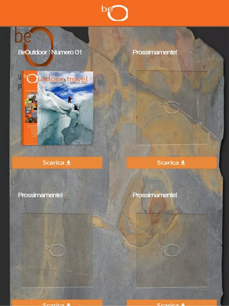 BeOutdoor iPad 应用截图