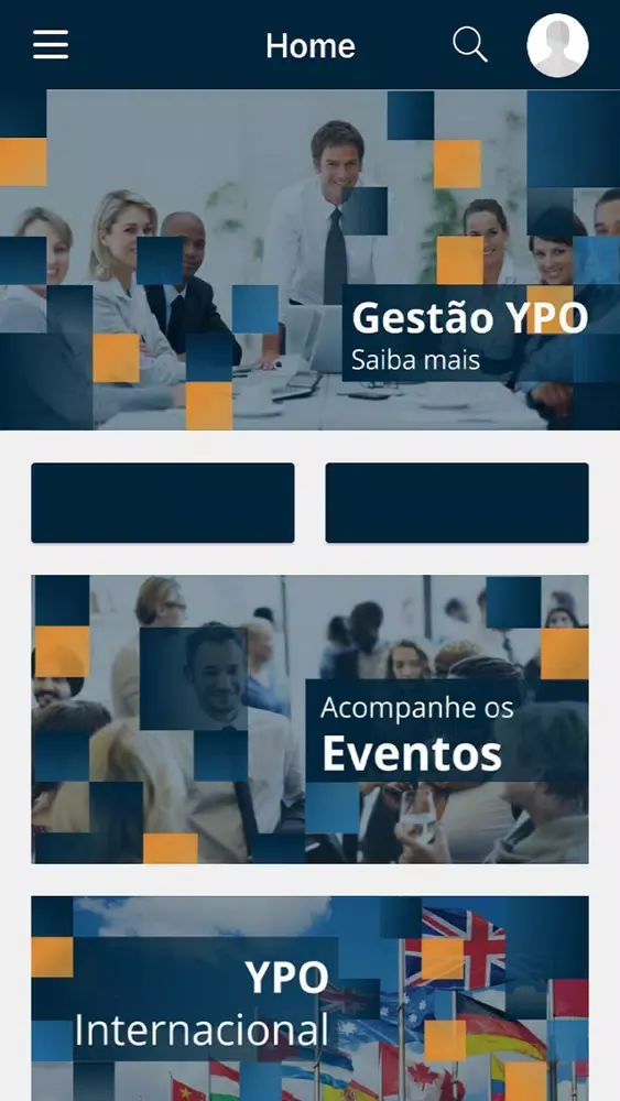 YPO Brasil - Eventos Screenshots