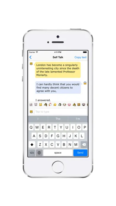 SelfTalking Screenshots