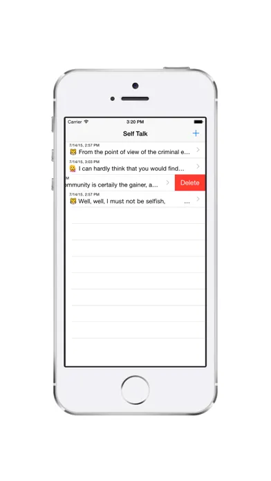 SelfTalking Screenshots