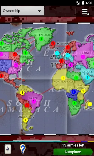 Domination (risk & strategy) スクリーンショット