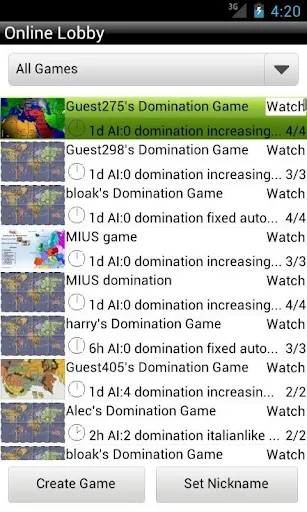 Domination (risk & strategy) スクリーンショット