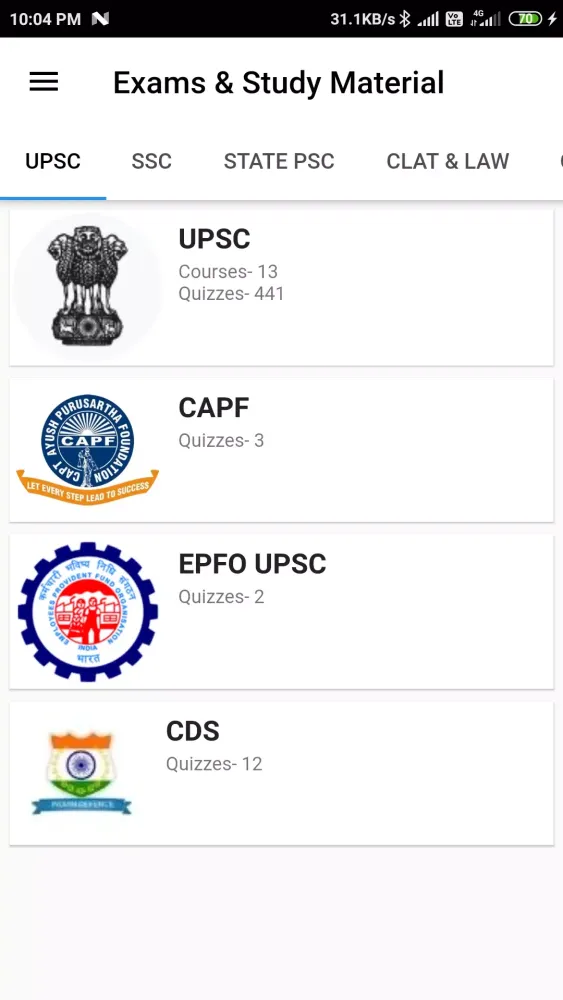 Exam Yatra Screenshots