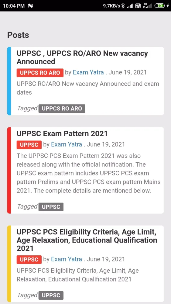 Exam Yatra Screenshots