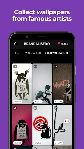 Capturas de tela do Zedge™ Wallpapers & Ringtones