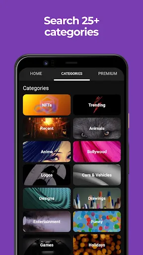 Capturas de tela do Zedge™ Wallpapers & Ringtones