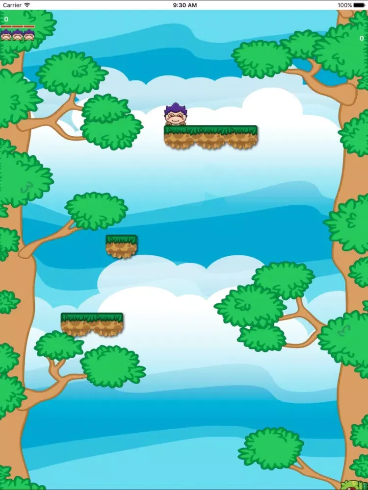 Ảnh chụp màn hình của Crazy Jumper World iPad 