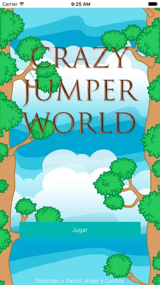 Ảnh chụp màn hình của Crazy Jumper World