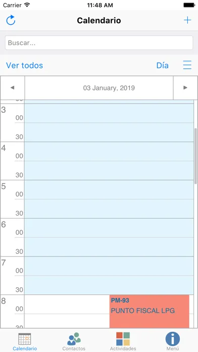 Ảnh chụp màn hình của ZAgenda Cloud