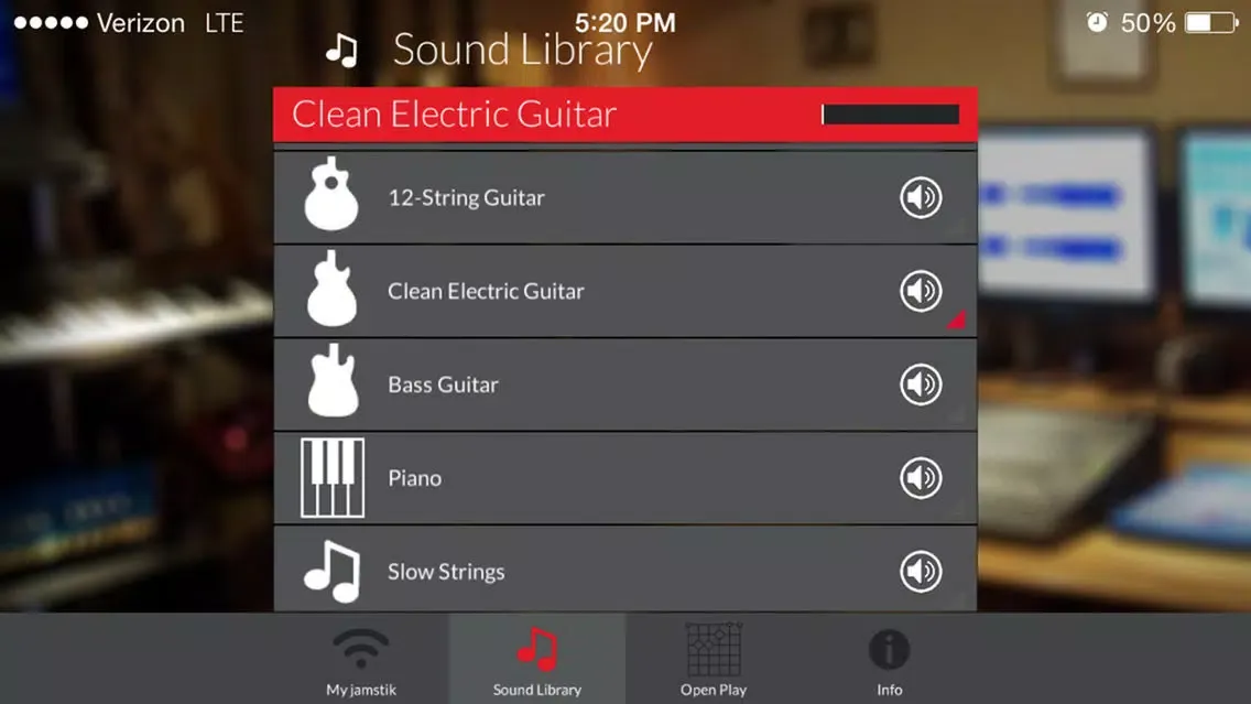 Tangkapan layar jamstik Connect
