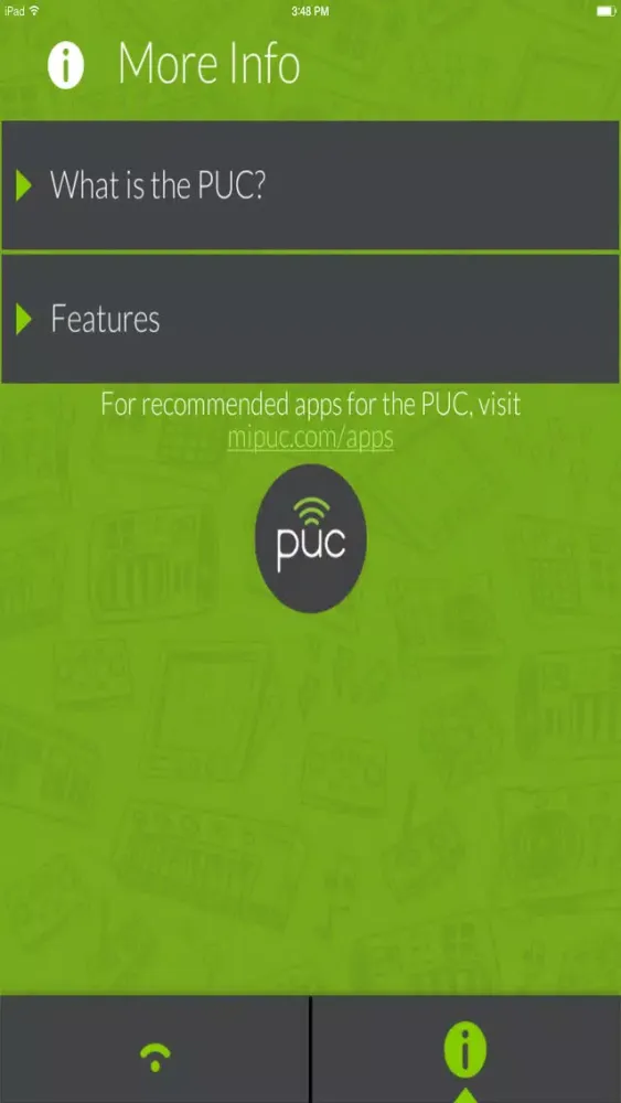 Tangkapan layar PUC Connect