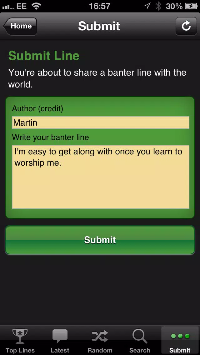Banter Lines Screenshots