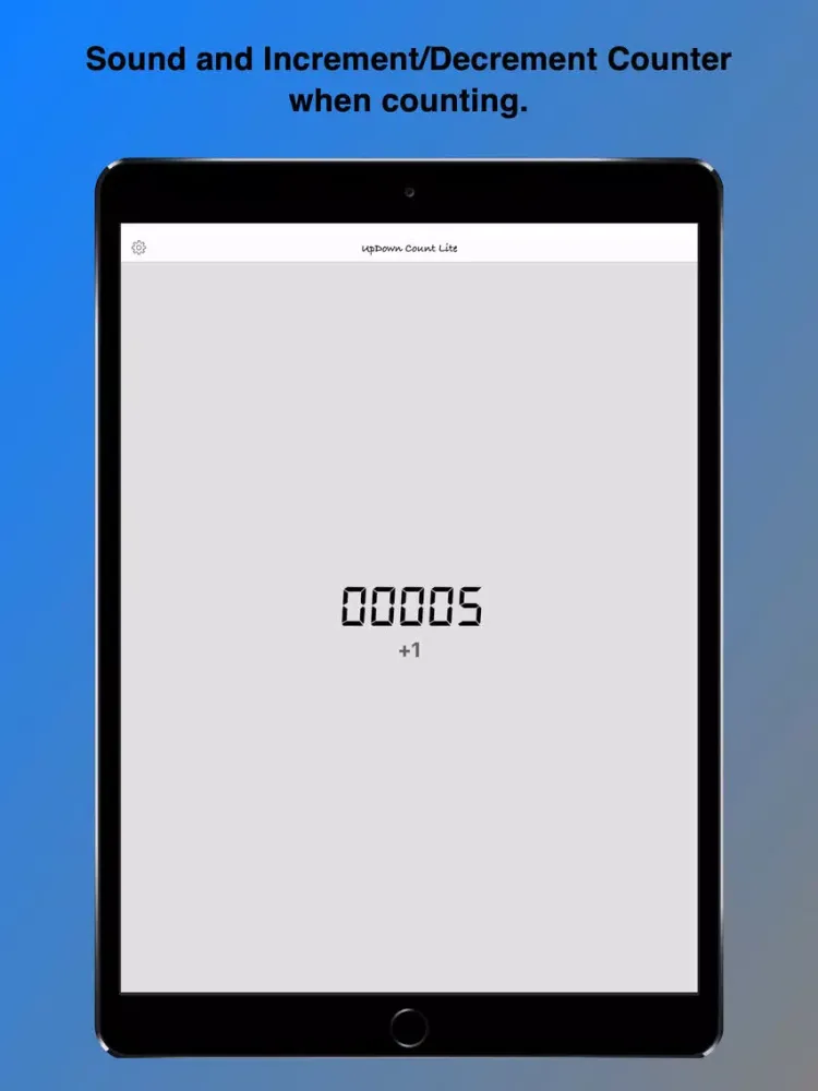 UpDown Count Lite iPad Screenshots